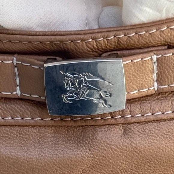 Burberry Leather Skirt Caramel Brown 38 - Picture 11 of 14